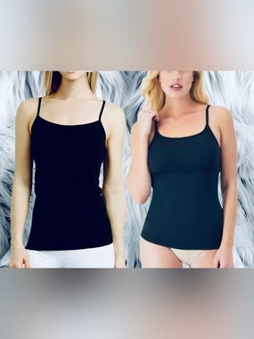 Classic Black Camisole Duo